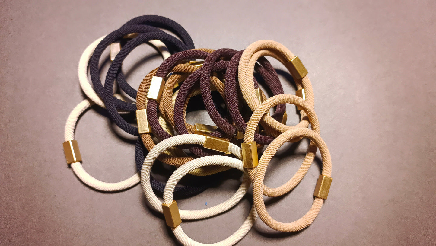 ELASTIC HAIR TIES 10pcs